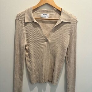 Old Navy Ribbed Knit Sweater M Tall